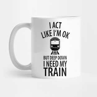 train railwayman trains driver Mug